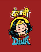 Vaunshachi Diva - Red - Girls T-shirt
