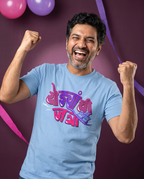 Yedyanchi Jatra - Light Blue - Unisex Adults T-shirt