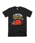 Options - Black - Unisex Adults T-shirt