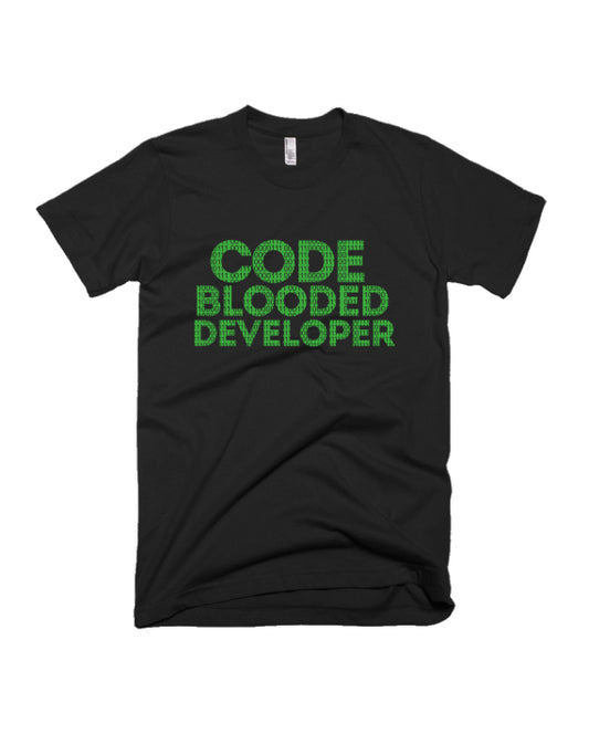 Code Blooded Developer - Black - Unisex Adults T-shirt