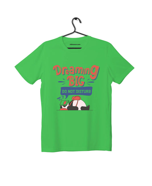 Dreaming Big - Parrot Green - Unisex Kids T-shirt