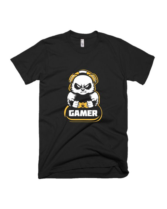 Gamer - Black - Unisex Adults T-shirt