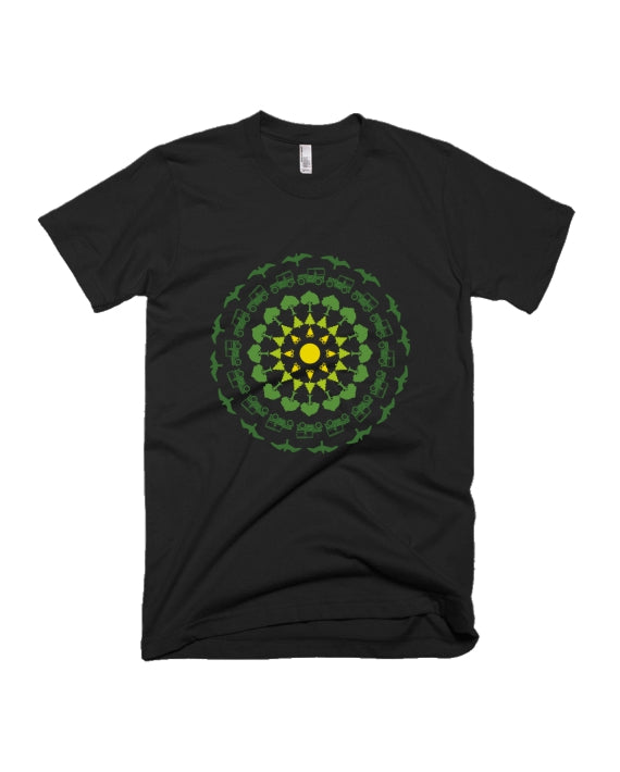 Nature Quest - Black - Unisex Adults T-Shirt