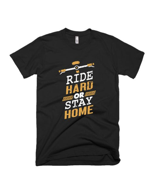 Ride Hard - Black - Unisex Adults T-shirt