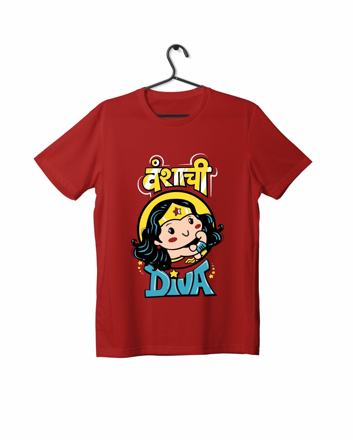 Vaunshachi Diva - Red - Girls T-shirt