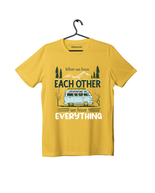 Family is Everything - Lemon Yellow - Unisex Kids T-shirt
