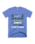 Family is Everything - Ice Blue - Unisex Adults T-shirt