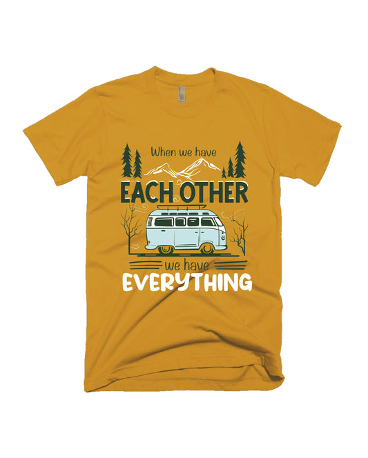 Family is Everything - Yellow - Unisex Adults T-shirt